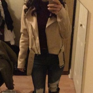 Charlotte Russe tan Jacket
